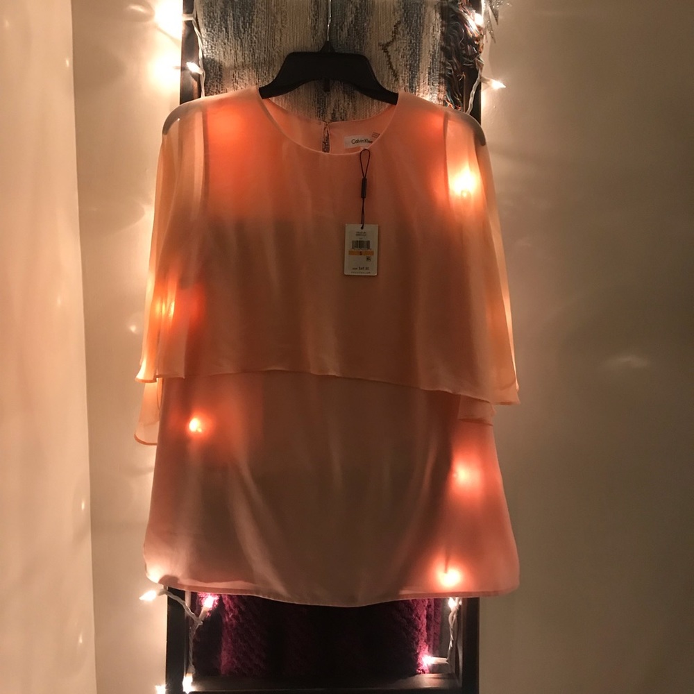 LAST CHANCE. Pink Calvin Klein Top